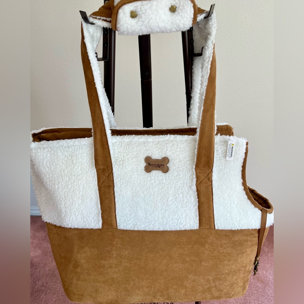 Koolaburra by Ugg Faux Suede & Sherpa Pet Carrier (NWOT)